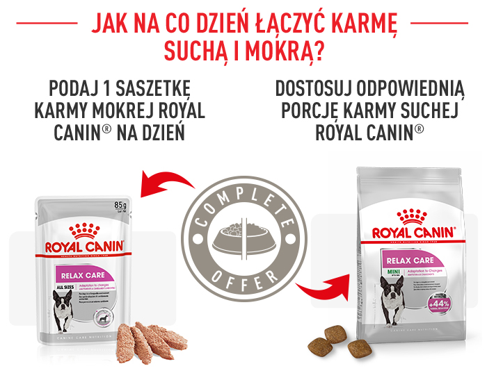 ROYAL CANIN CCN Mini Relax Care Trockenfutter für erwachsene Hunde kleiner Rassen, die Stress ausgesetzt sind